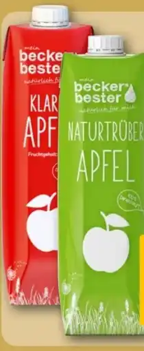 REWE Center Mein Becker's Bester Apfelsaft Angebot