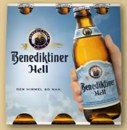 REWE Center Benediktiner Weissbier Hell Angebot