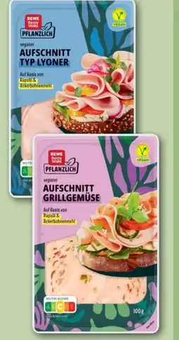 REWE Center Rewe Beste Wahl Veganer Aufschnitt Angebot