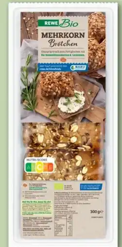 REWE Center Rewe Back-Station Bio-Mehrkornbrötchen Angebot