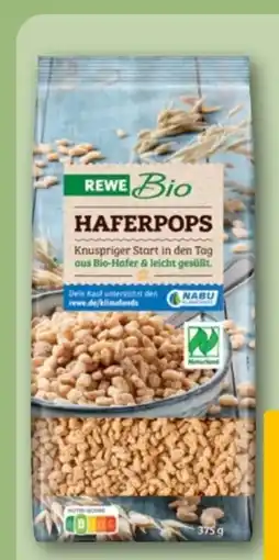 REWE Center Rewe Bio Haferpops Angebot