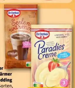 REWE Center Dr. Oetker Seelenwärmer Cremepudding Angebot
