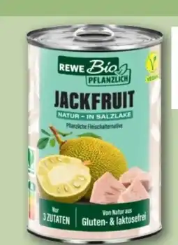 REWE Center Rewe Bio + Vegan Jackfruit Natur Angebot