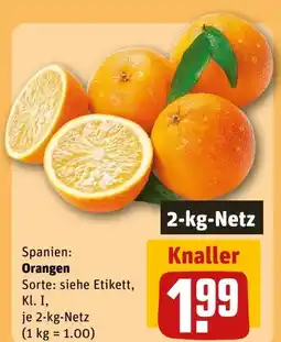 REWE Orangen Angebot