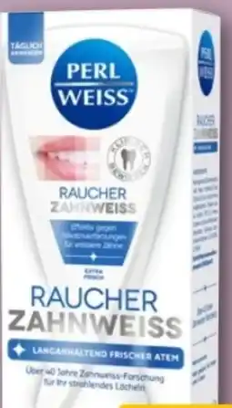 REWE Center Perlweiss Zahncreme Raucher Zahnweiß Angebot
