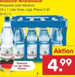 Netto Marken-Discount Rosbacher Mineralwasser Angebot