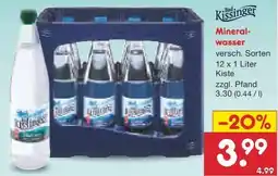 Netto Marken-Discount Bad Vilbeler UrQuelle Mineralwasser Angebot