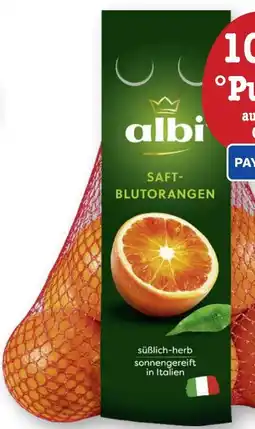 Scheck-in-Center Albi Blutorangen Angebot