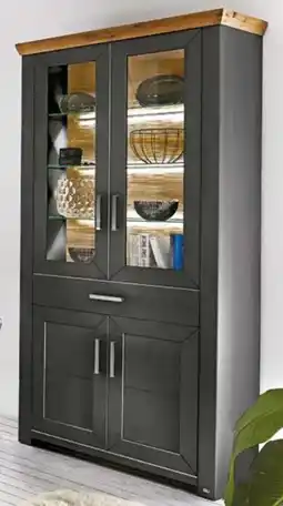 porta Quartier Möbel Vitrine York Angebot