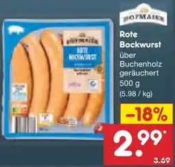 Netto Marken-Discount Hofmaier Rote Bockwurst Angebot
