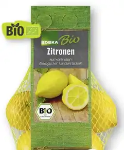 Scheck-in-Center Edeka Bio Zitronen Angebot