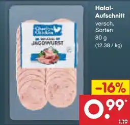 Netto Marken-Discount Halal-Aufschnitt Angebot