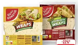 Edeka Gut & Günstig Tortilla Weizen Wraps Angebot