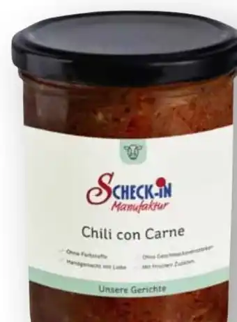 Scheck-in-Center Scheck-in Manufaktur Chili con Carne Angebot