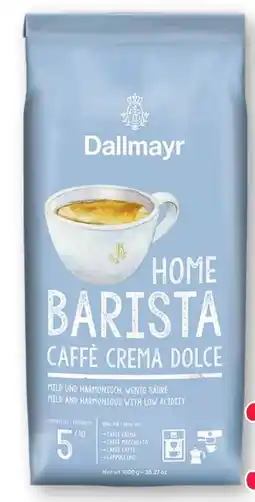 Scheck-in-Center Dallmayr Home Barista Caffè Crema Dolce Angebot
