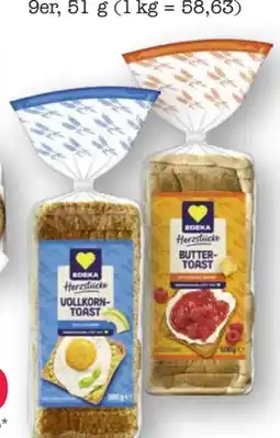 Scheck-in-Center Edeka Herzstücke Vollkorntoast Angebot