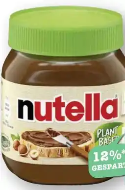 Scheck-in-Center Ferrero Nutella Plant-Based Vegan Angebot