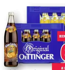 Scheck-in-Center Oettinger Original Glorietta Limonaden Angebot