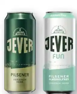 Scheck-in-Center Jever Pilsener Angebot