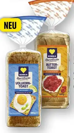 Edeka Edeka Herzstücke Vollkorntoast Angebot