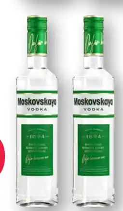 Scheck-in-Center Moskovskaya Vodka Angebot