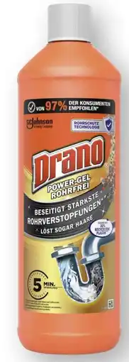 Edeka Drano Rohrfrei Power-Gel Angebot