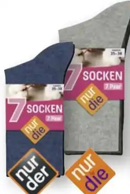 Scheck-in-Center nur die Damen Socken 7er-Pack Angebot