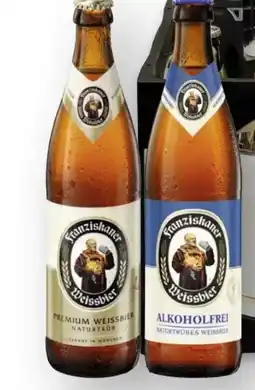 Edeka Franziskaner Weissbier Naturtrüb Angebot