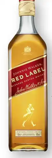 Edeka Johnnie Walker Red Label Blended Scotch Whisky Angebot
