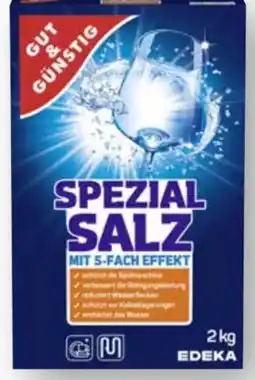 Scheck-in-Center Gut & Günstig Spülmaschinen Spezial Salz Angebot