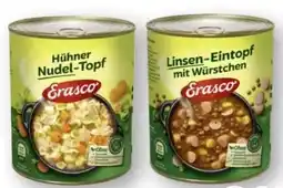 Scheck-in-Center Erasco Suppen Angebot