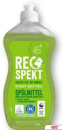 Edeka Respekt Spülmittel Angebot