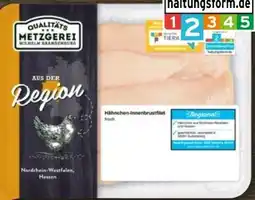 REWE Metzgerei Wilhelm Brandenburg Hähnchen-Innenbrustfilets Angebot