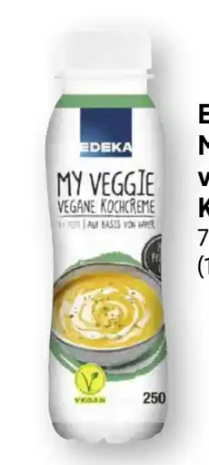 Scheck-in-Center Edeka My Veggie Vegane Kochcreme Angebot