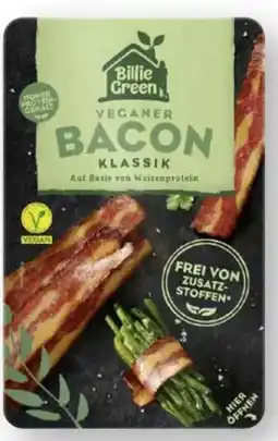 Scheck-in-Center Billie Green Veganer Bacon Angebot