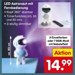 Netto Marken-Discount LED Astronaut Angebot