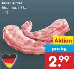 Netto Marken-Discount Puten-Hälse Angebot