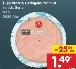 Netto Marken-Discount Wiltmann High Protein Geflügelaufschnitt Angebot