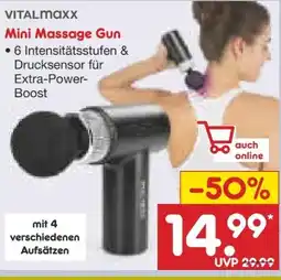 Netto Marken-Discount Vitalmaxx Mini Massage Gun Angebot