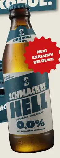 REWE Schmackes Hell 0,0 % Angebot