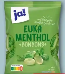 REWE ja! Euka Menthol Bonbons Angebot