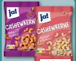 REWE ja! Cashewkerne Angebot