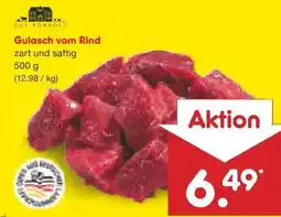 Netto Marken-Discount Gut Ponholz Gulasch vom Rind Angebot