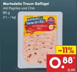 Netto Marken-Discount Stockmeyer Mortadella Traum Geflügel Angebot