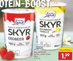 Netto Marken-Discount Gutes Land Skyr Erdbeer Joghurt Angebot