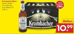 Netto Marken-Discount Krombacher Bier Angebot