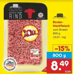 Netto Marken-Discount Gut Ponholz XXL Rinder-Hackfleisch Angebot