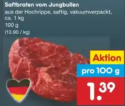Netto Marken-Discount Saftbraten vom Jungbullen Angebot