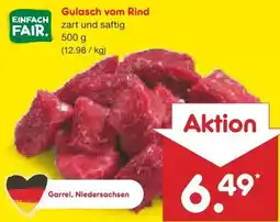 Netto Marken-Discount Einfach Fair Gulasch vom Rind Angebot