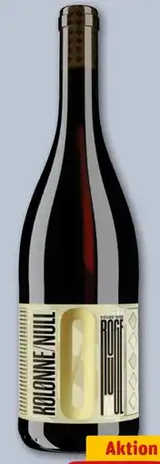 REWE Center Kolonne Null Cuvée Rouge Angebot